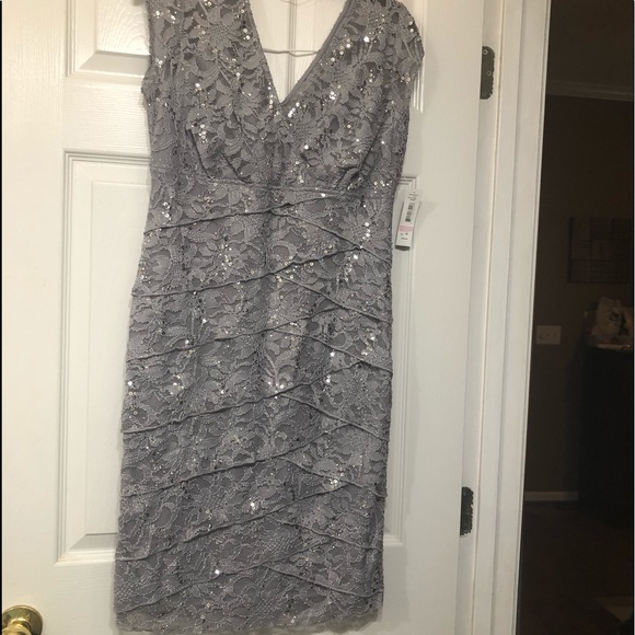 Silver dress NWT - Picture 1 of 4